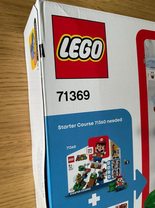 LEGO 71369 SUPER MARIO Bowser’s Castle Boss Battle NIEUW, Verzenden, Nieuw, Lego, Castle