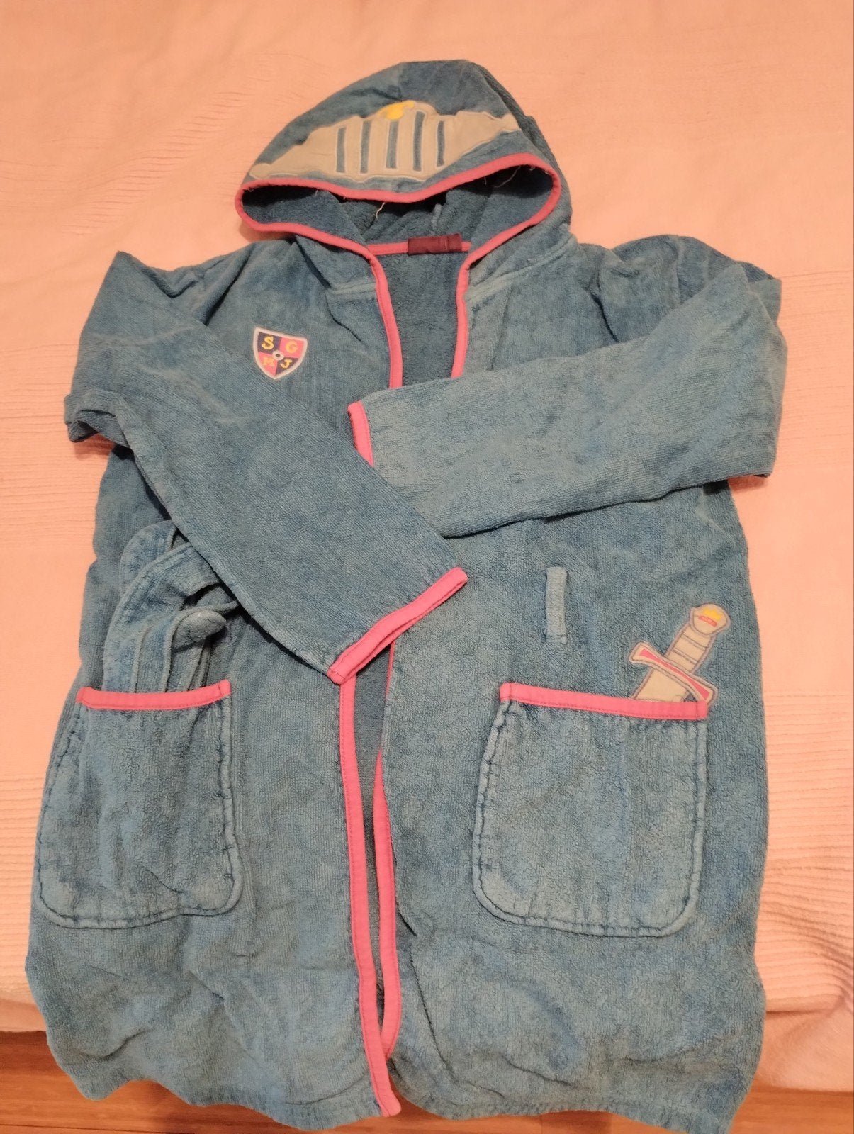 peignoir de bain 8-10 ans, Garçon, Enlèvement, Utilisé, Sergent Major