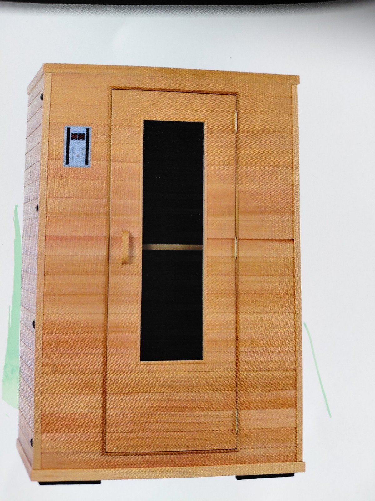 infraroodcabine, Sport en Fitness, Ophalen, Gebruikt, Infrarood, Complete sauna