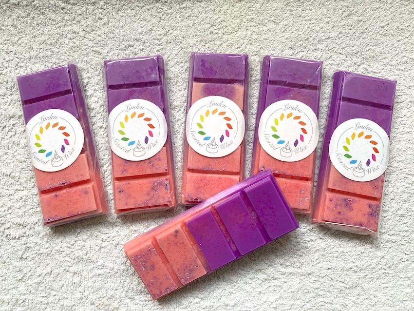 Snapbars Snapbar waxmelt wax parfum geur ROSEWOOD & VELVET, Ophalen of Verzenden, Nieuw, Kaars