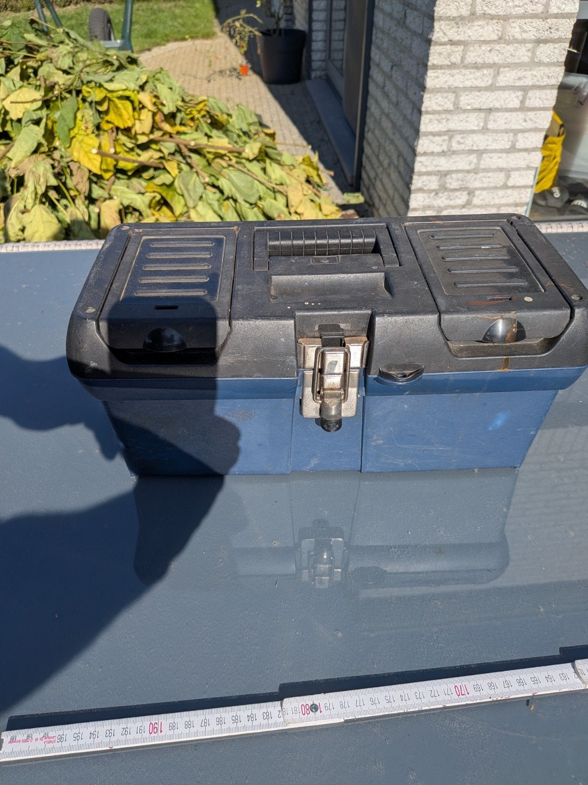 plasieke gereedschapskist, Doe-het-zelf en Bouw, Ophalen, Gebruikt