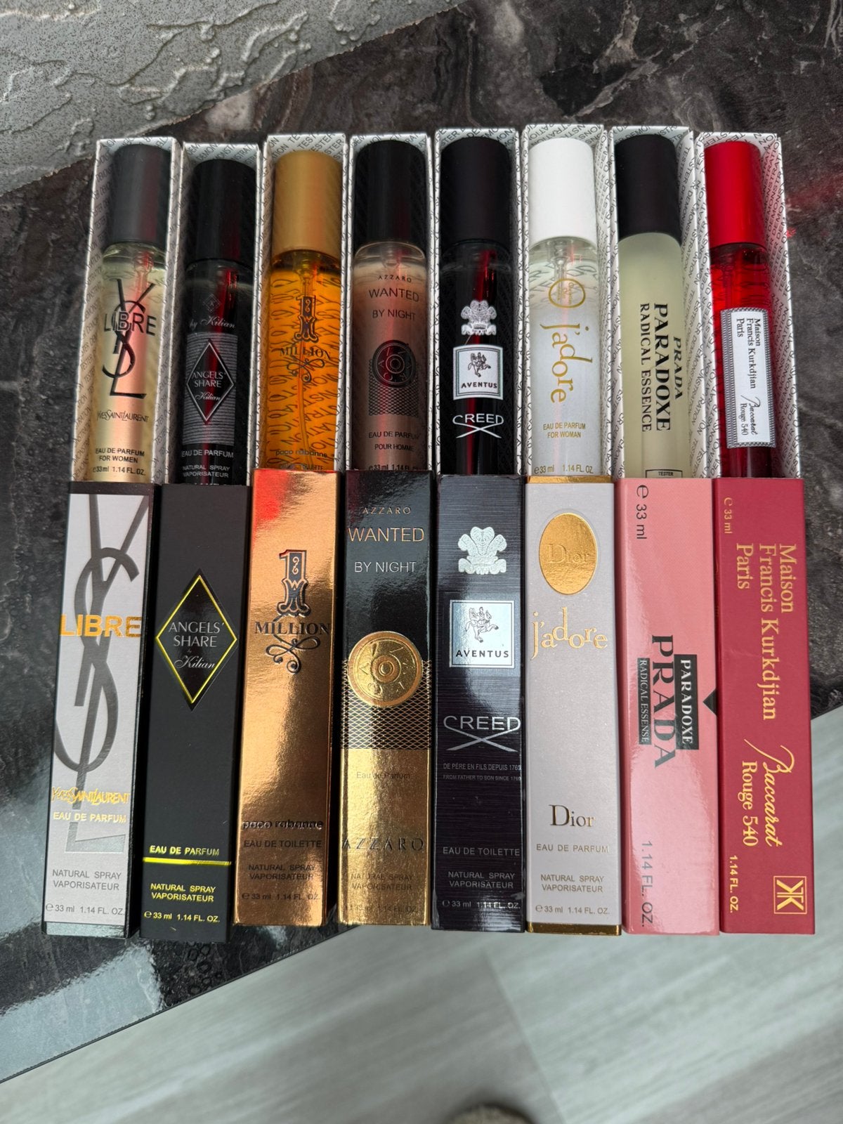 Parfum, Enlèvement, Comme neuf