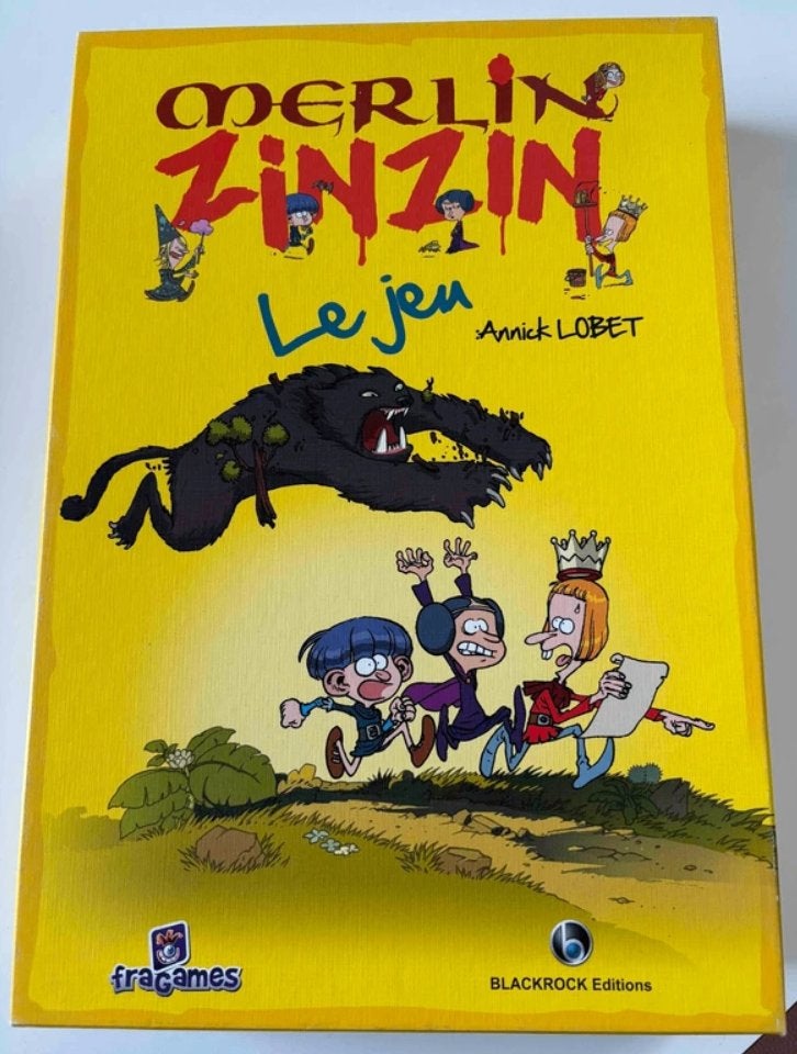 Jeu Merlin Zinzin, Cinq joueurs ou plus, Enlèvement ou Envoi, Comme neuf, Blackrock Edition