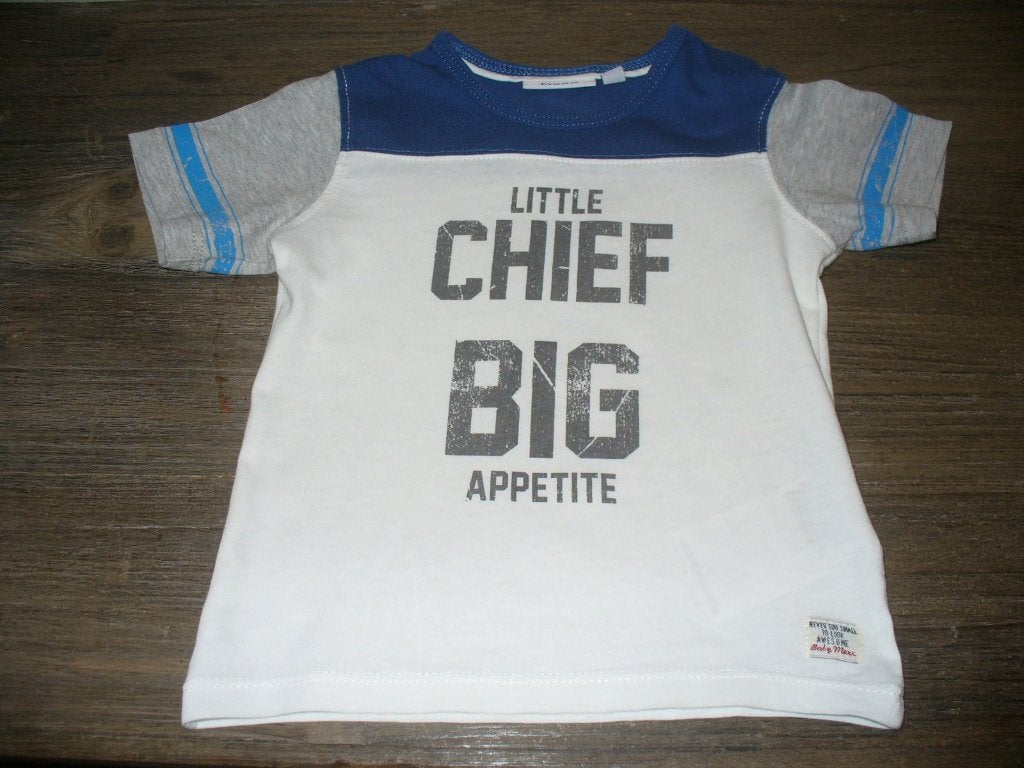 T-shirtje Mexx maat 68, Kinderen en Baby's, Babykleding | Maat 68, Mexx, Ophalen of Verzenden, Zo goed als nieuw, Jongetje