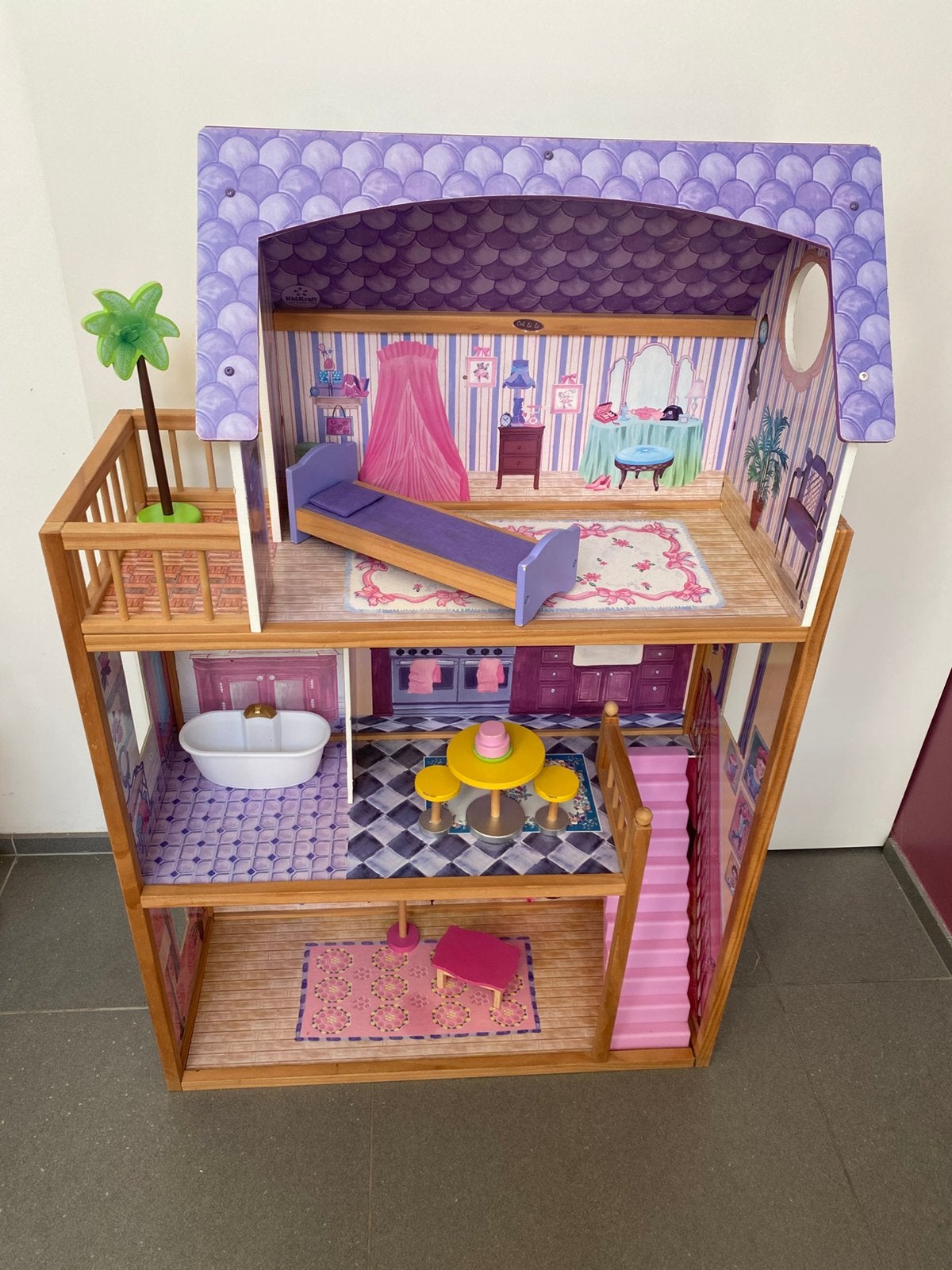 Super fijn poppenhuis van Kidkraft - Kayla, Ophalen, Zo goed als nieuw, Poppenhuis