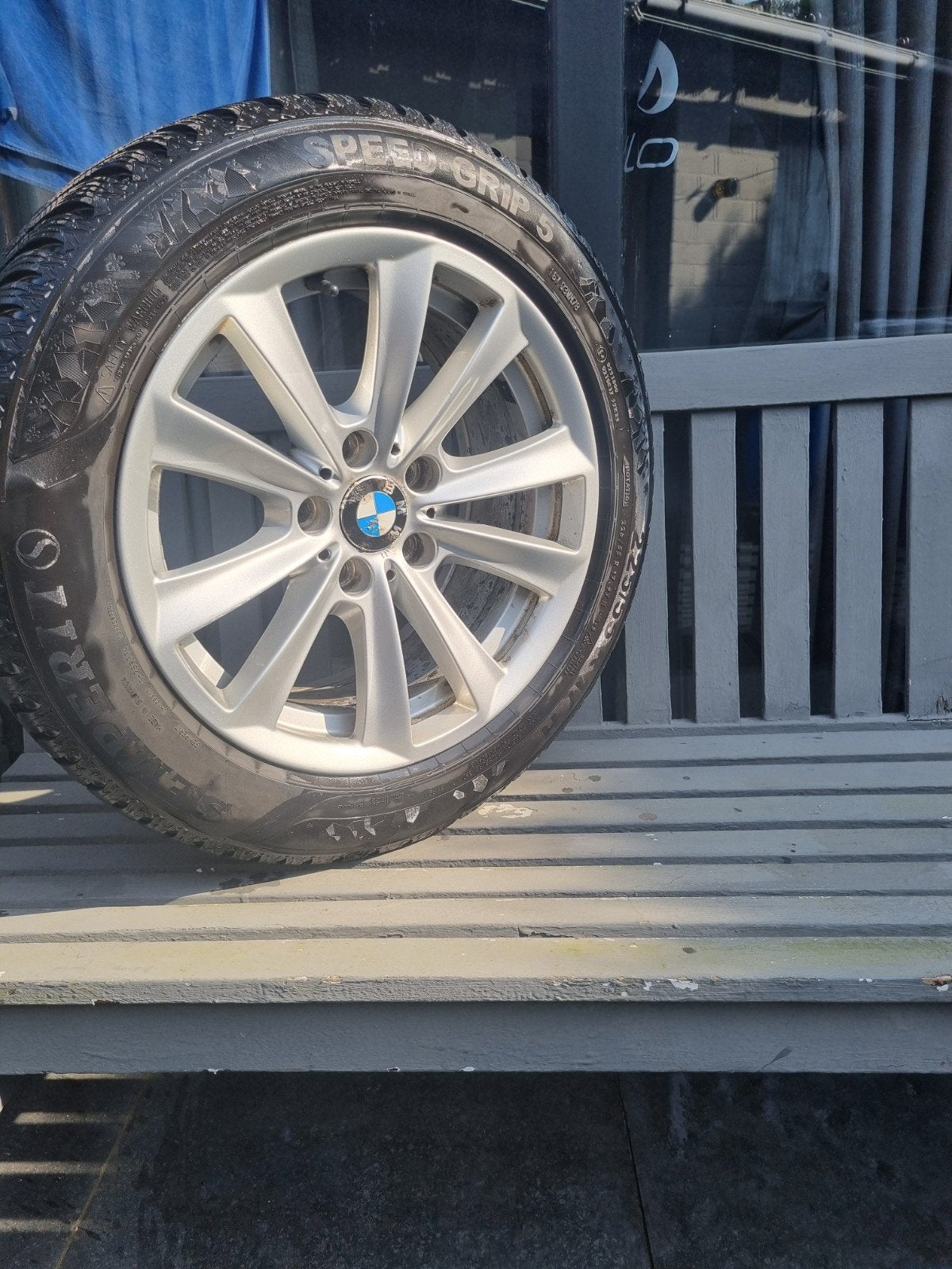 winterbanden bmw 5, Auto-onderdelen, Banden en Velgen, Ophalen, Winterbanden