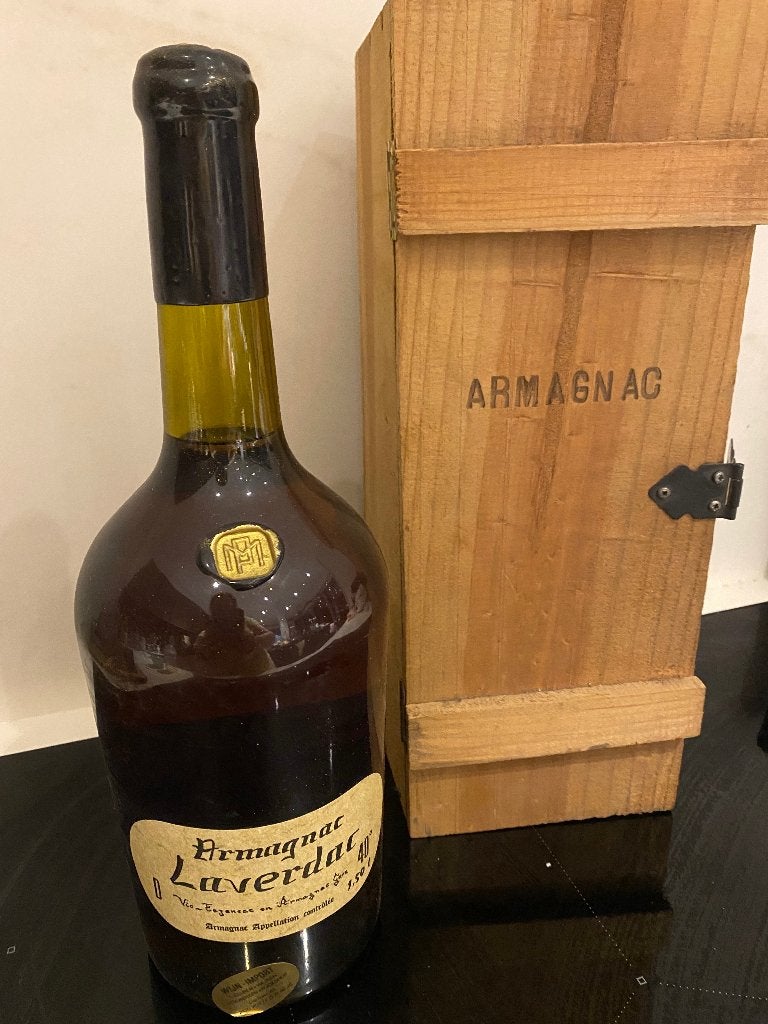 Magnum fles Armagnac, Verzamelen, Wijnen, Ophalen, Nieuw, Frankrijk, Overige typen