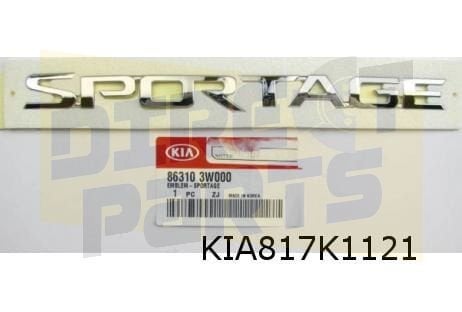 Kia Sportage embleem tekst ''Sportage'' achterklep Origineel, Autos : Pièces & Accessoires, Neuf, Kia, -, -