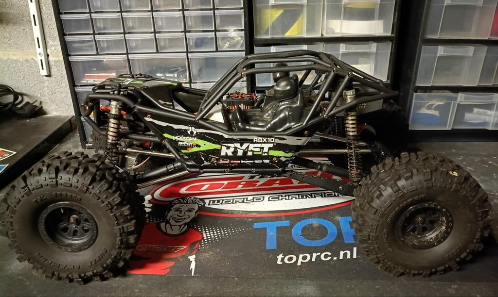 Axial RBX10 Ryft brushless Rock Bouncer RTR - Zwart, Hobby en Vrije tijd, Ophalen