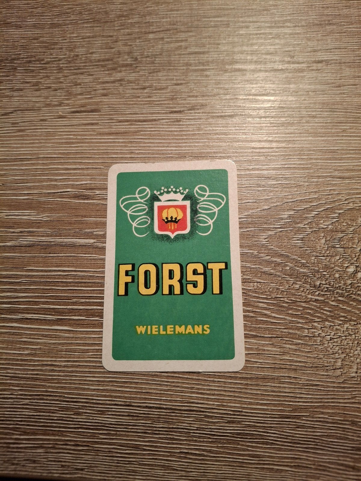 Oude speelkaart forst wielemans, Ophalen of Verzenden