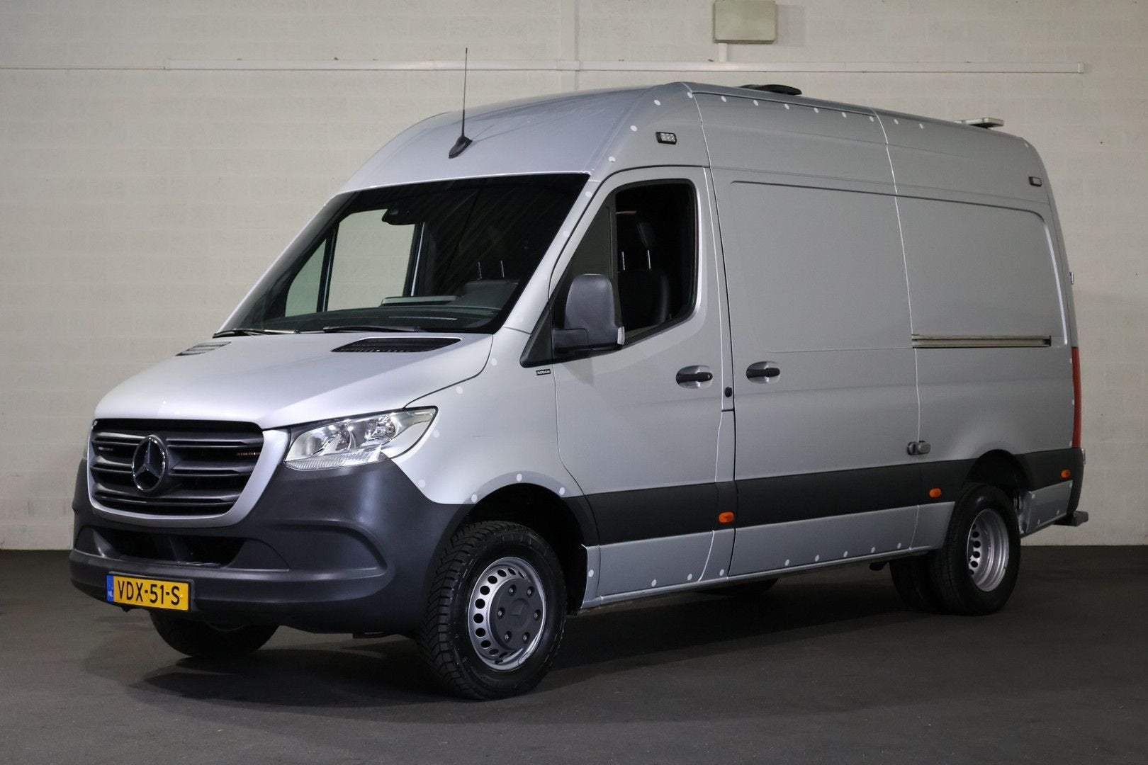 Mercedes-Benz Sprinter 514 CDI L2 H2 Automaat 2x Schuifdeur, Autos, Argent ou Gris, Achat, Mercedes-Benz, Diesel