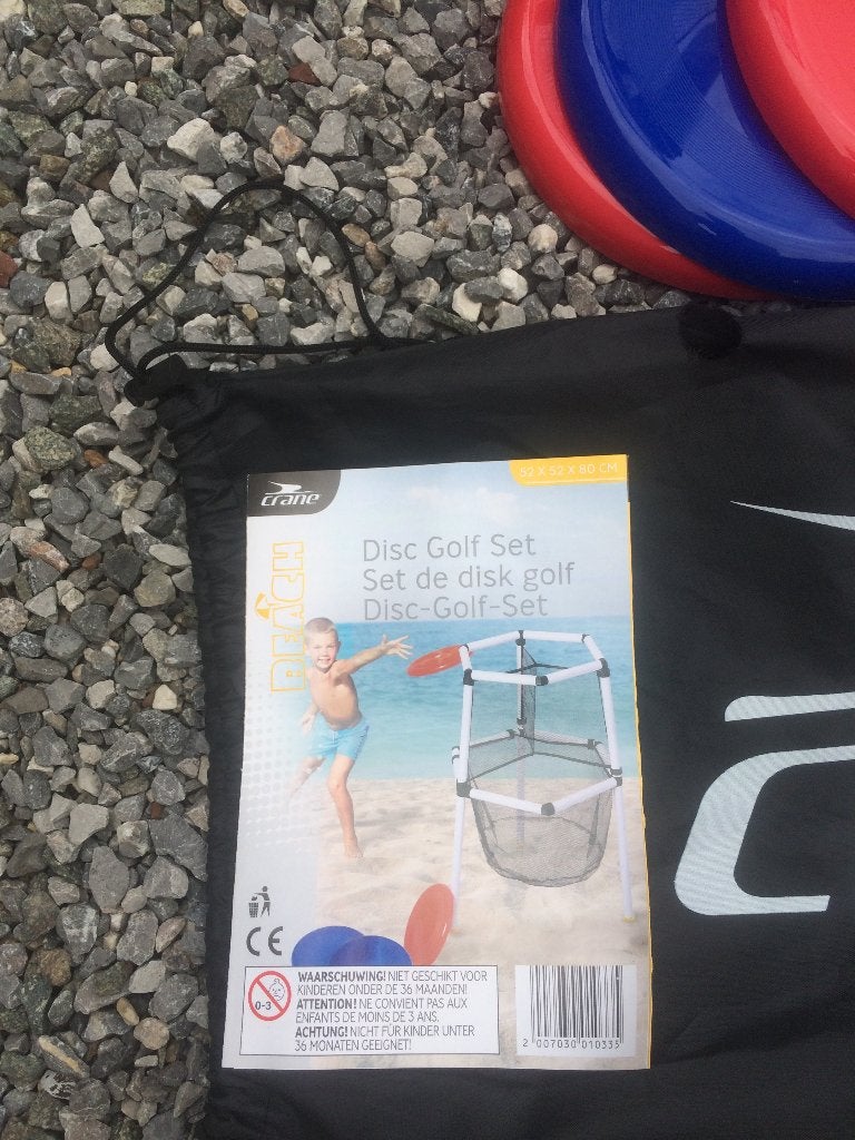 jeu Disk Golf Set pour enfant (avec 4 frisbees) - extérieur, Enfants & Bébés, Enlèvement, Comme neuf