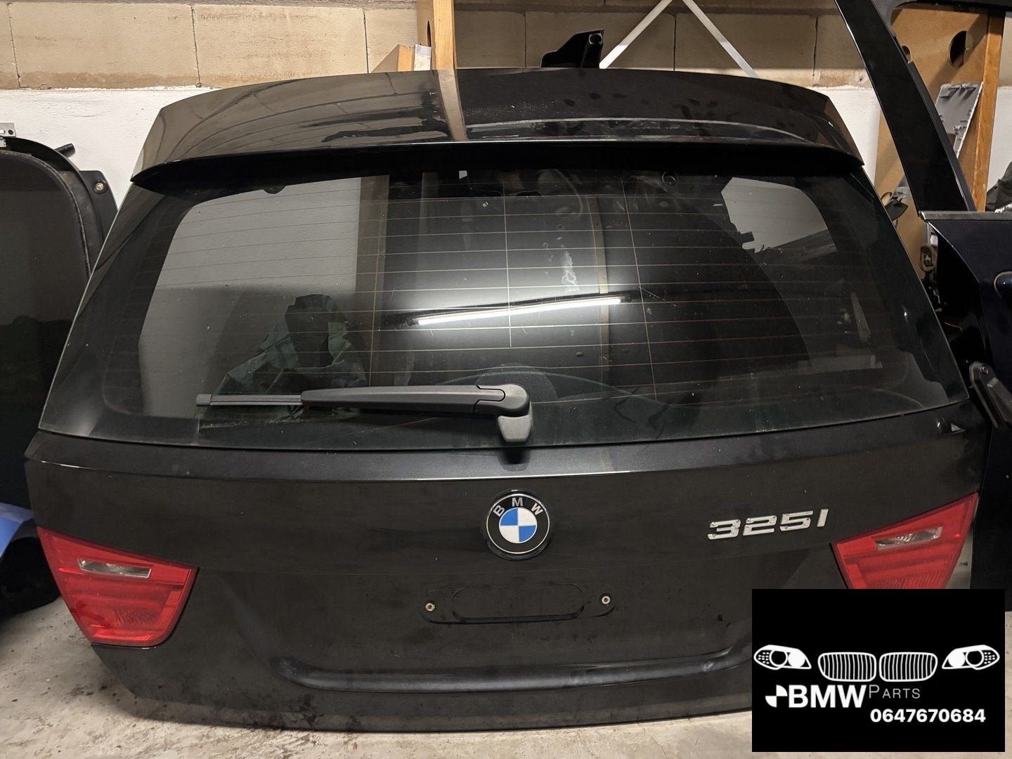 Kofferklep Bmw 3-Serie touring E91 LCI zwart 475, Auto-onderdelen, Gebruikt, Ophalen of Verzenden, -, Achterklep