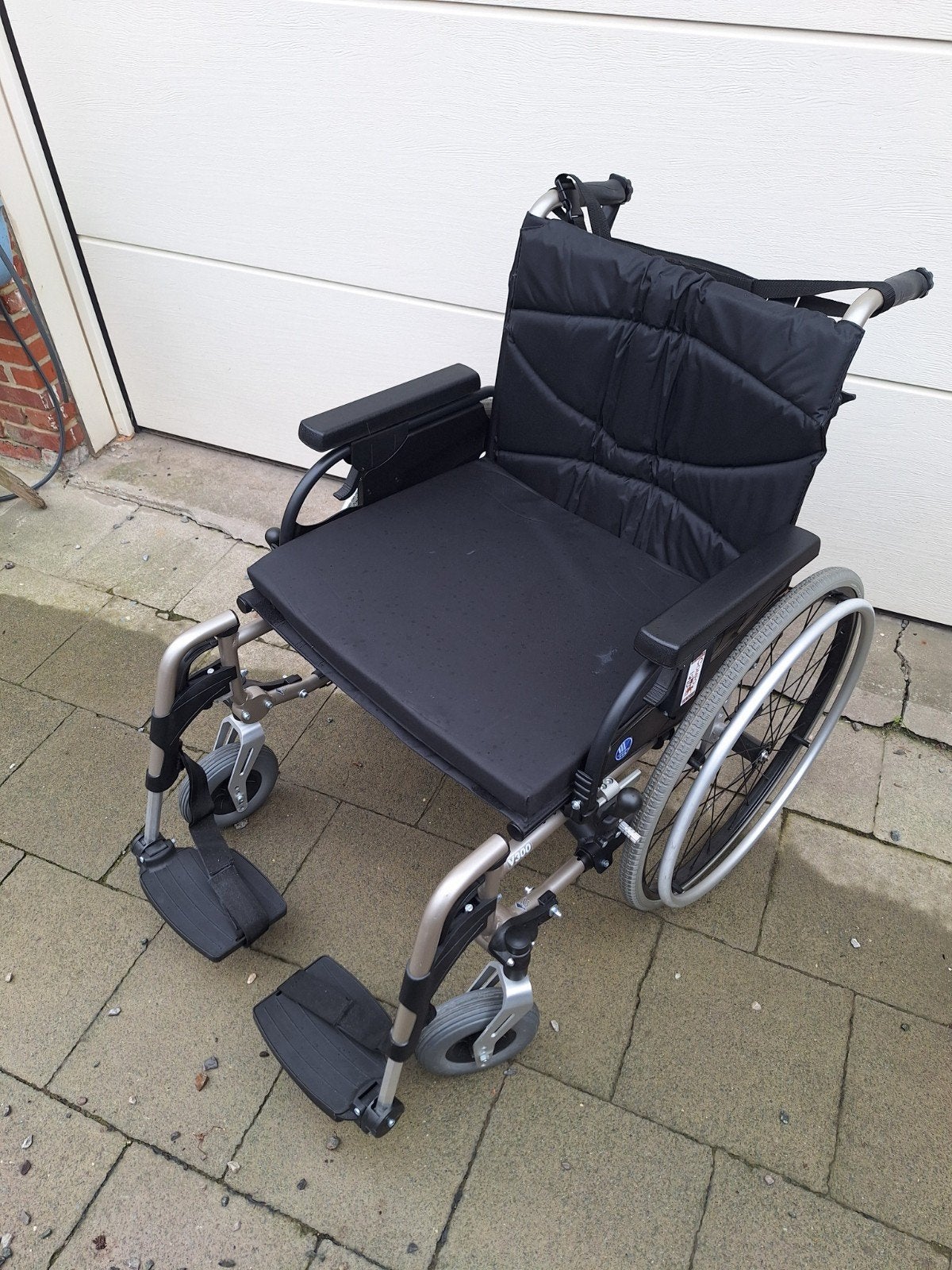 Fauteuil roulant Vermeire, Divers, Enlèvement, Pliant, Comme neuf, Fauteuil roulant à pousser