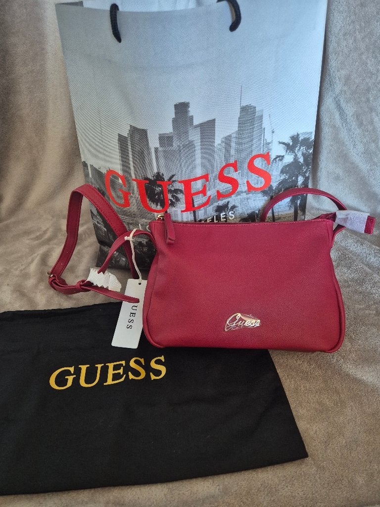 Guess tasje rood, Ophalen of Verzenden, Nieuw, Rood, Handtas