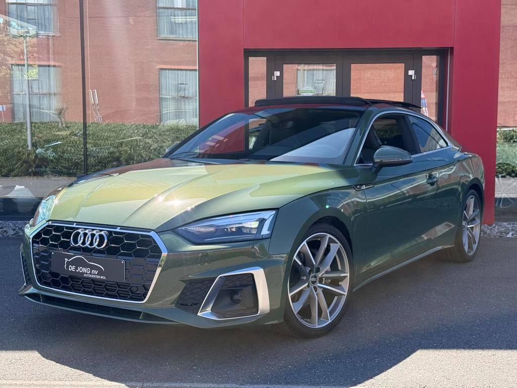 Audi A5 Coupe 40TFSI S-Line Pano/Virtual/Massage/Led/Pdc, Autos, Audi, Phares entièrement LED, Cuir et Alcantara, Achat, Euro 6