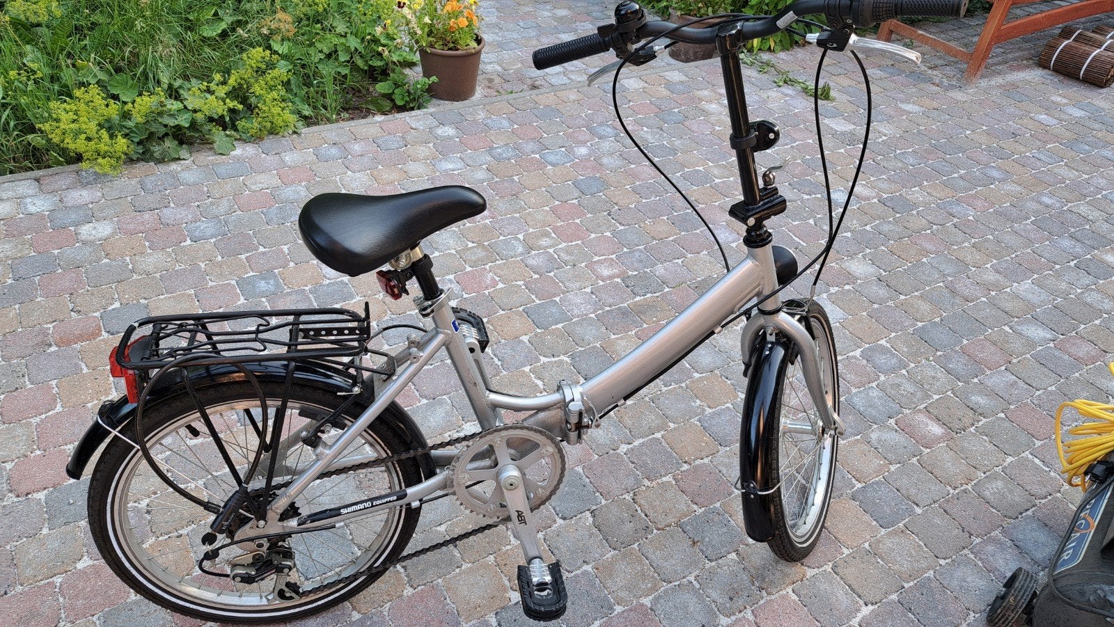 Vouwfiets, Ophalen