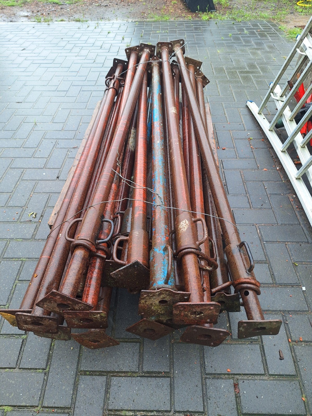 Bouw stippen 17st van2 op3.5m ., Enlèvement