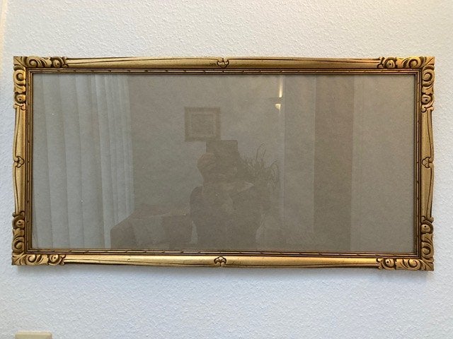 Cadre photo vintage doré, TV, Hi-fi & Vidéo, Photo | Cadres photo, Utilisé, Autres types, Verre, Avec verre, Enlèvement
