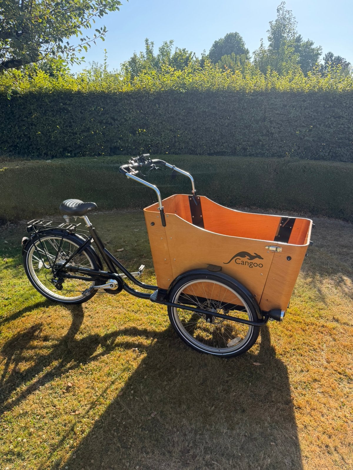 Elektrische bakfiets te koop, Fietsen en Brommers, Fietsen | Bakfietsen, Ophalen, Zo goed als nieuw