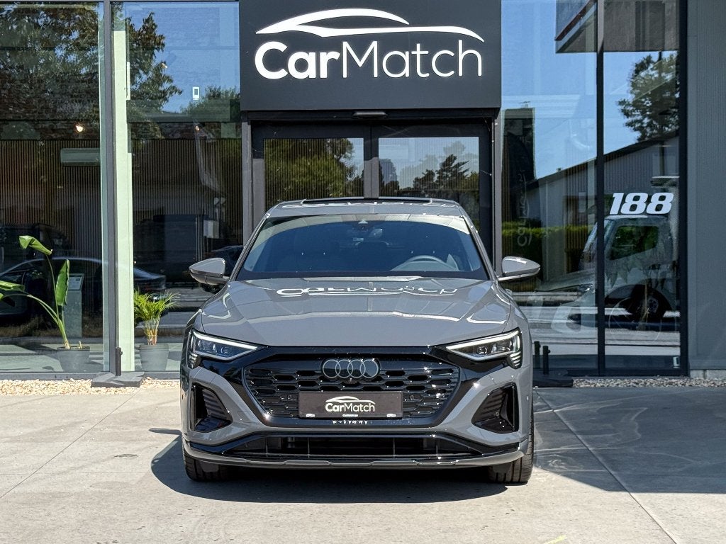Audi Q8 e-tron 50 Quattro S-Line - ACC | PANO | CAMERA, Autos, Audi, Argent ou Gris, Achat, Euro 6, Entreprise
