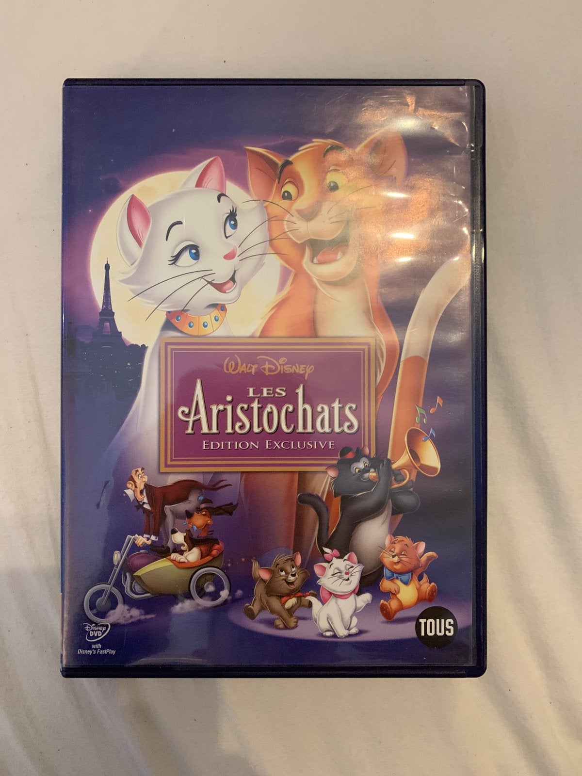 Les aristochats, Enlèvement, Comme neuf
