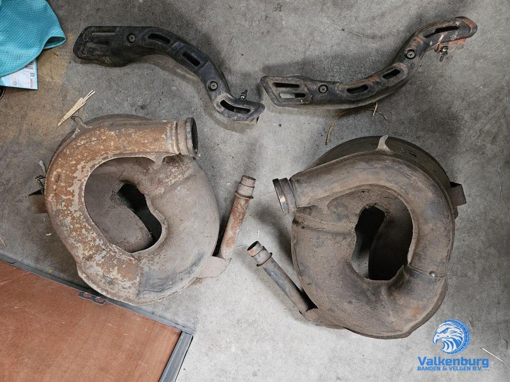 Originele Yamaha Banshee YFZ 350 3GG uitlaatbochten 2takt, Gebruikt, -, -, Ophalen of Verzenden