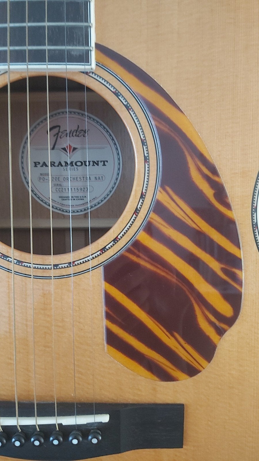 Fender PO-220E Orchestra Paramount, Ophalen