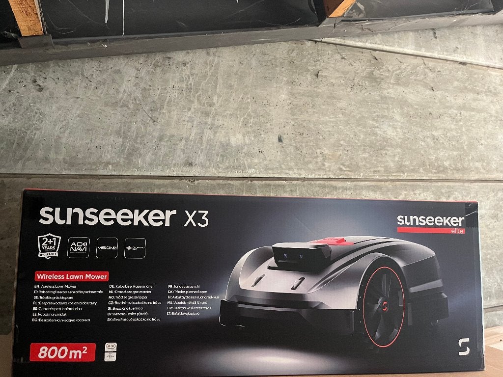 Sunseeker robotmaaier X3+ gen 1, Ophalen, Nieuw, Sunseeker
