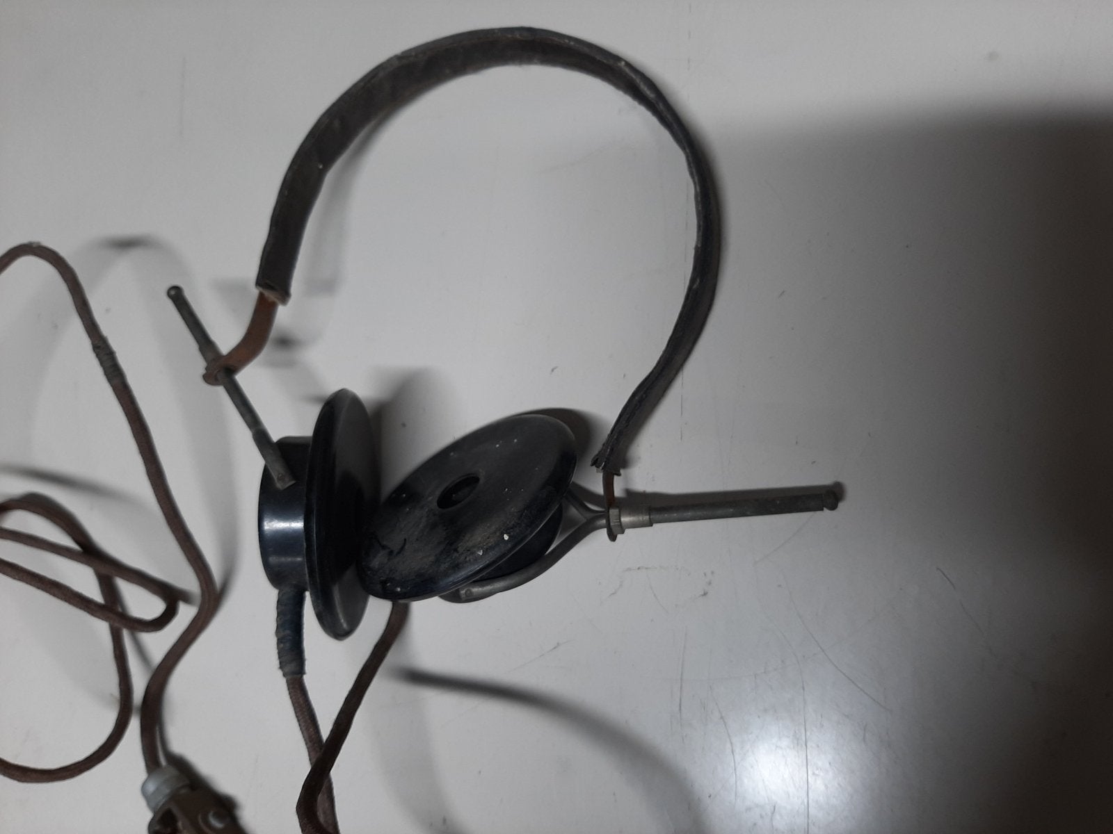 Antieke koptelefoon, Antiek en Kunst, Ophalen of Verzenden