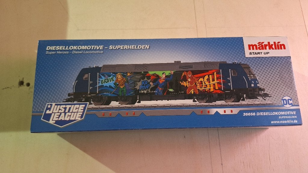 Marklin 36656 - Superhelden, Wisselstroom, Locomotief, Nieuw, Ophalen of Verzenden