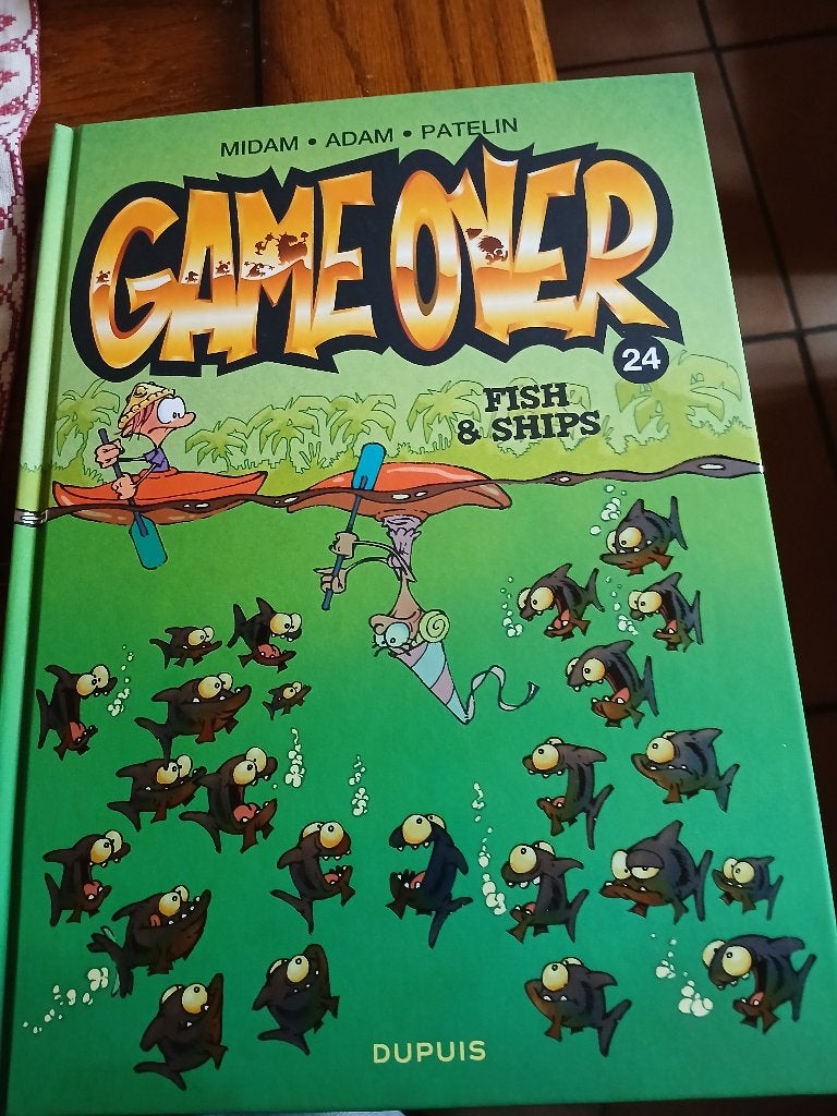 Bd Game Over: Fish&Ships Volume 24. 1e editie 09/2025, Boeken, Stripverhalen, Eén stripboek, Ophalen of Verzenden, Midam, Nieuw