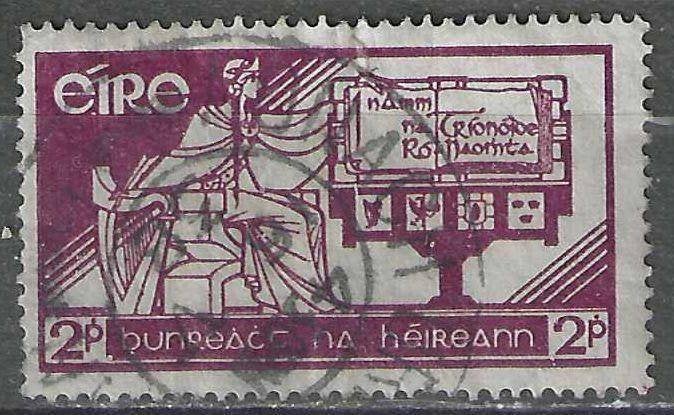 Irlande 1937 - Yvert 71 - Nouvelle Constitution de l'Ir (ST), Timbres & Monnaies, Timbres | Europe | Royaume-Uni, Affranchi, Envoi