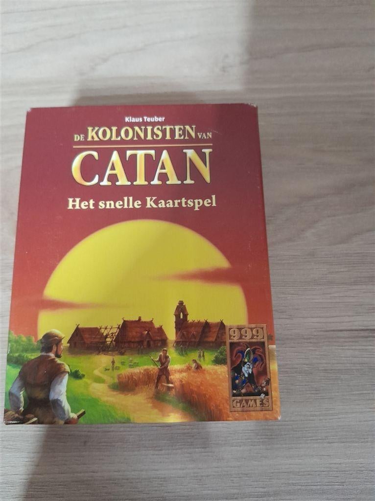 de kolonisten van catan het snelle kaartspel - s3279, Hobby en Vrije tijd, Gezelschapsspellen | Bordspellen, Verzenden, Zo goed als nieuw