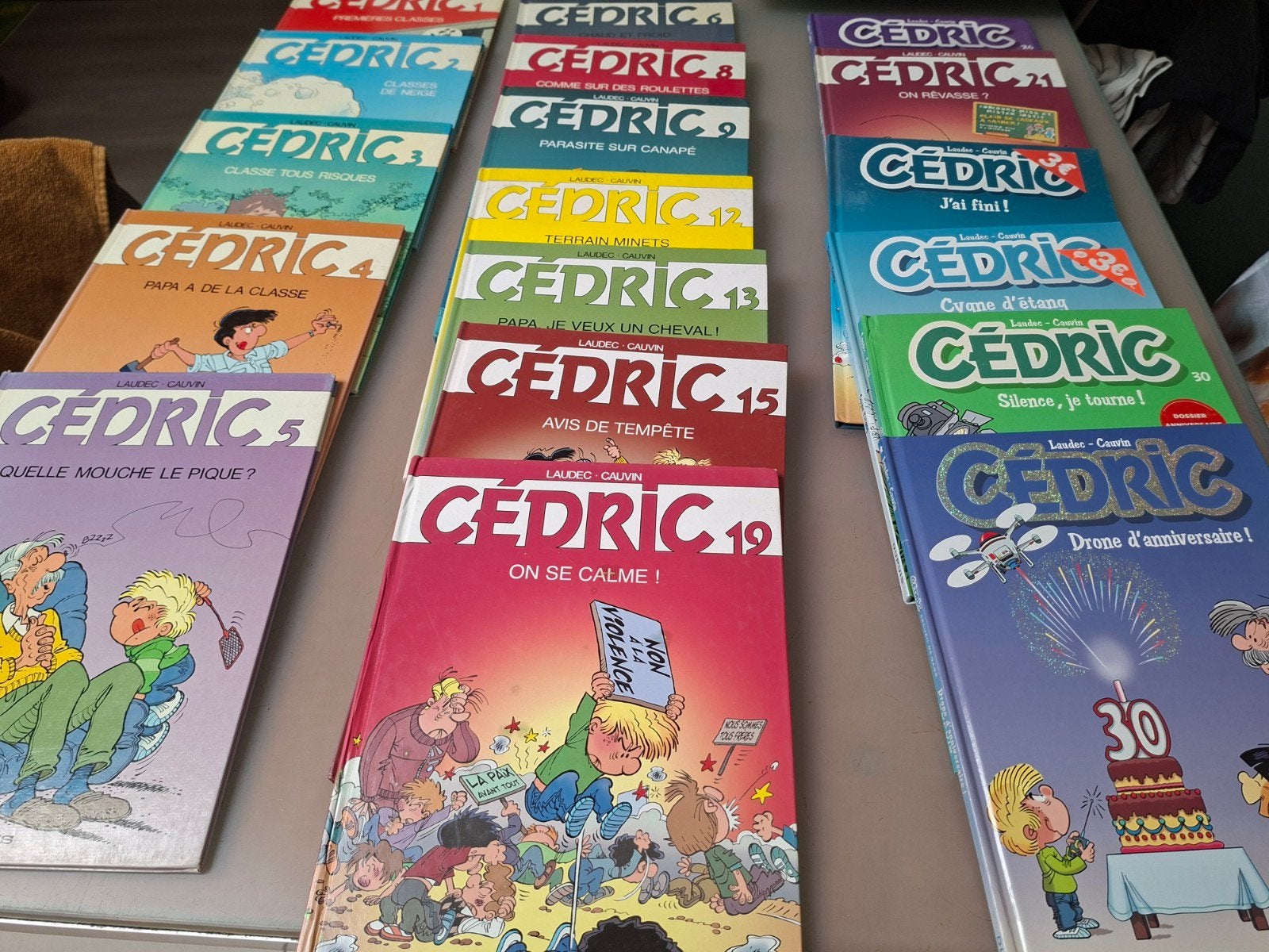18 Bd - Cedric - état bon à impeccable, Livres, Enlèvement ou Envoi
