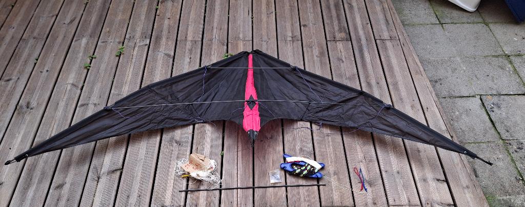 CERF VOLANT PRO KITE CO RARE AIR, Enlèvement ou Envoi, Utilisé, Deux lignes, Cerf-volant