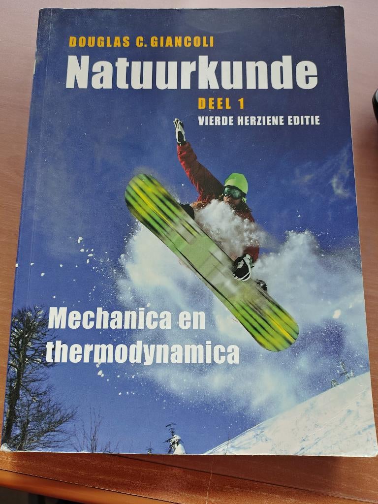 Natuurkunde : Mechanica en thermodynamica, Ophalen, Gelezen, Douglas C. Giancoli, Natuurwetenschap