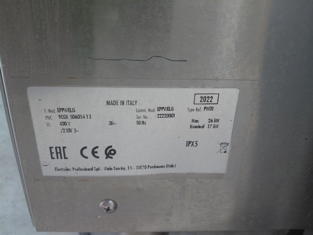 Lave-vaisselle professionnel Electrolux 2022, Enlèvement, Utilisé, Boulangerie et Boucherie