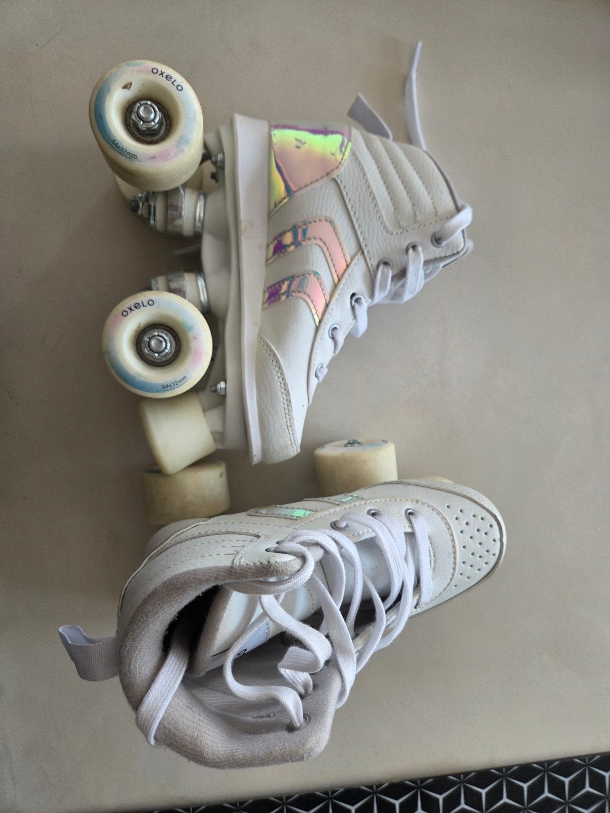 rolschaatsen met 4 wielen. maat 31, Enlèvement