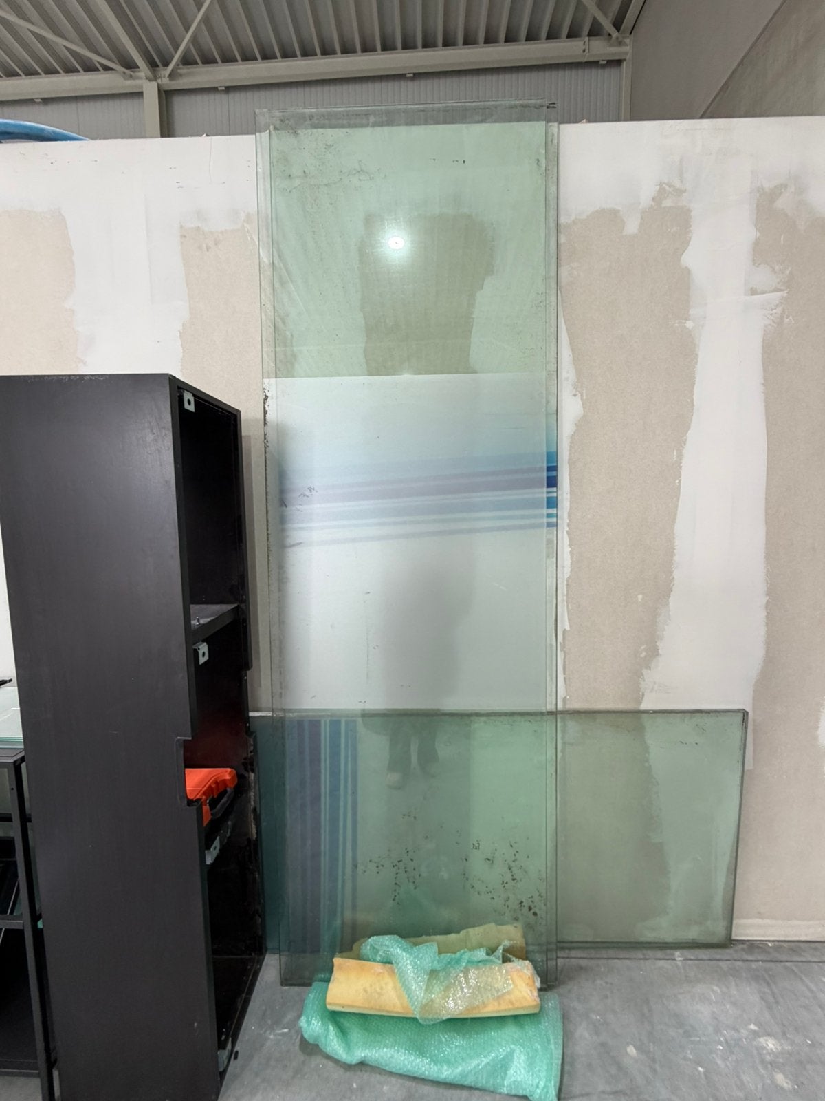 4 plaques de verre, Enlèvement, Comme neuf