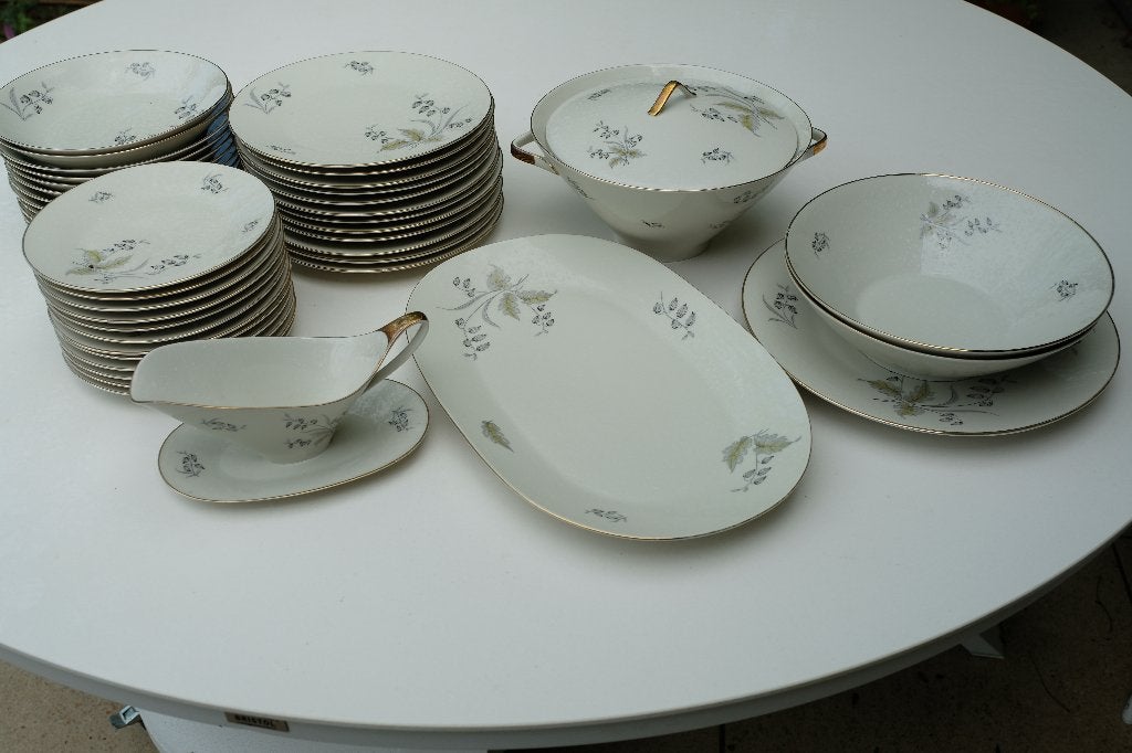 Tafelservies Bavaria, 42 stuks, Ophalen, Gebruikt, Vintage, Porselein