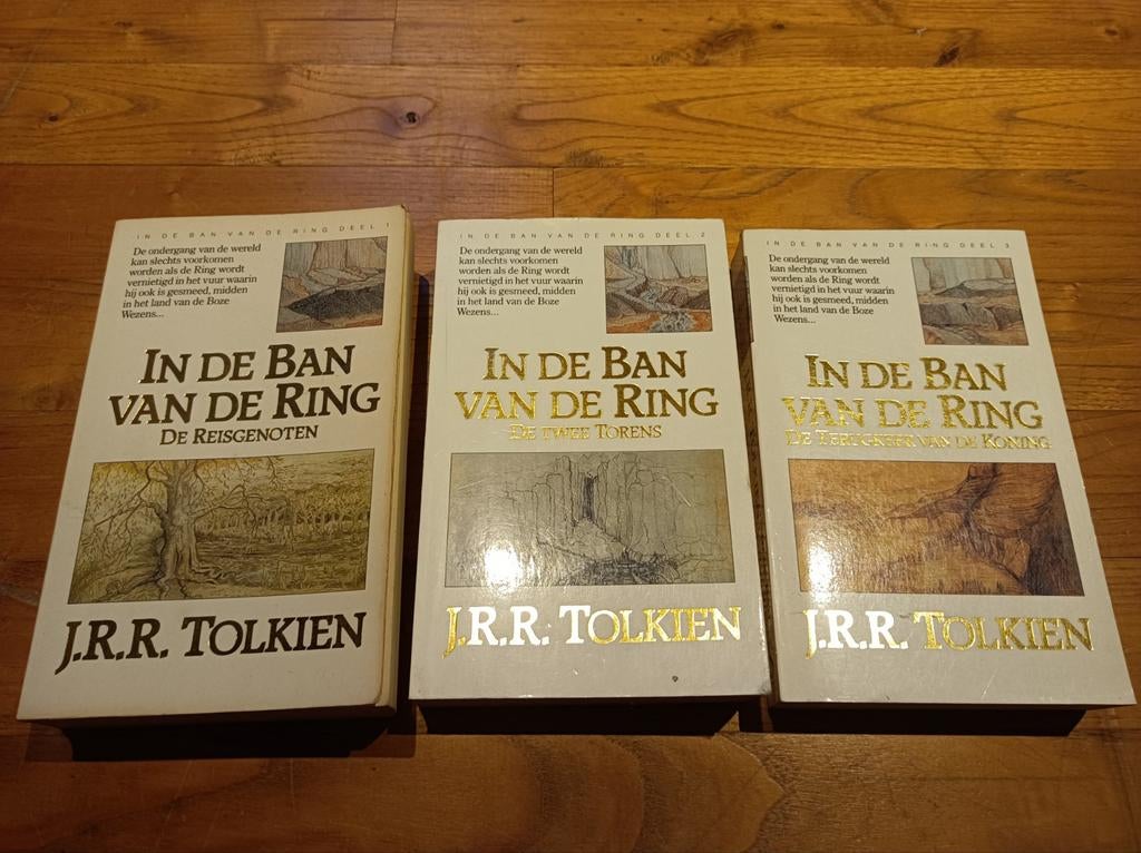 The lord of the rings 3 delen, Ophalen of Verzenden