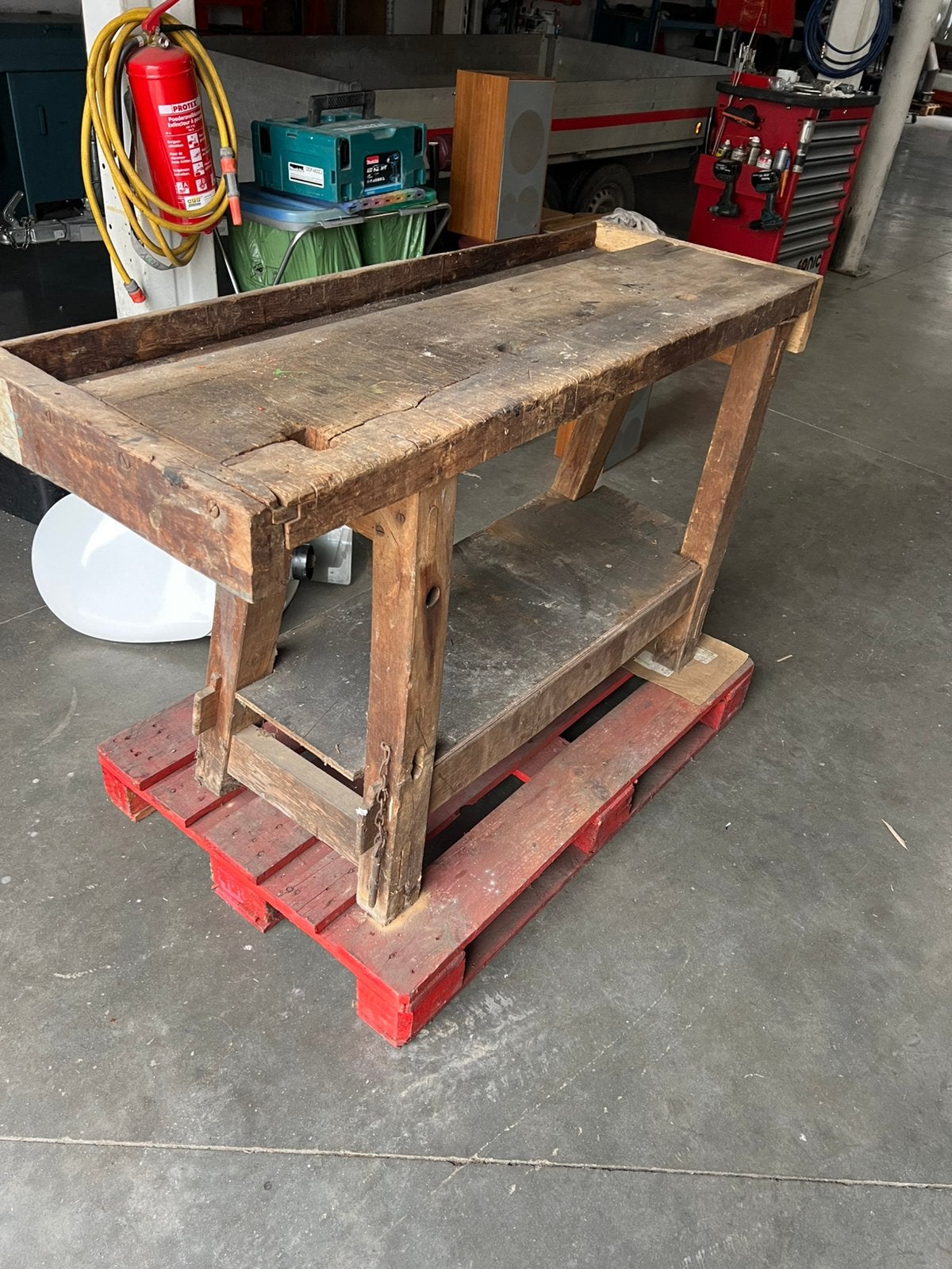 !!! RETRO WERKBANK !!!!, Ophalen, Gebruikt, 120 tot 170 cm