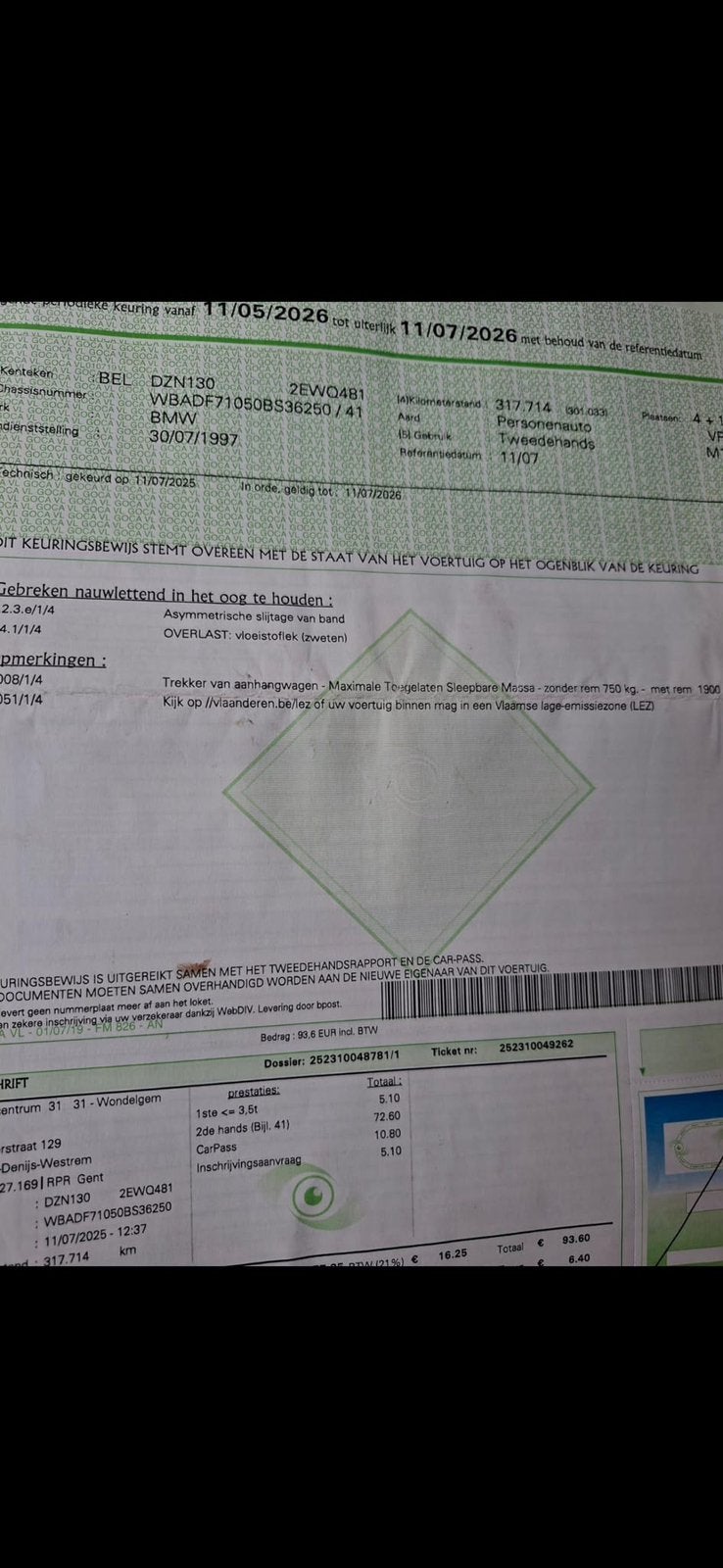 bmw e39 525tds, foto 9