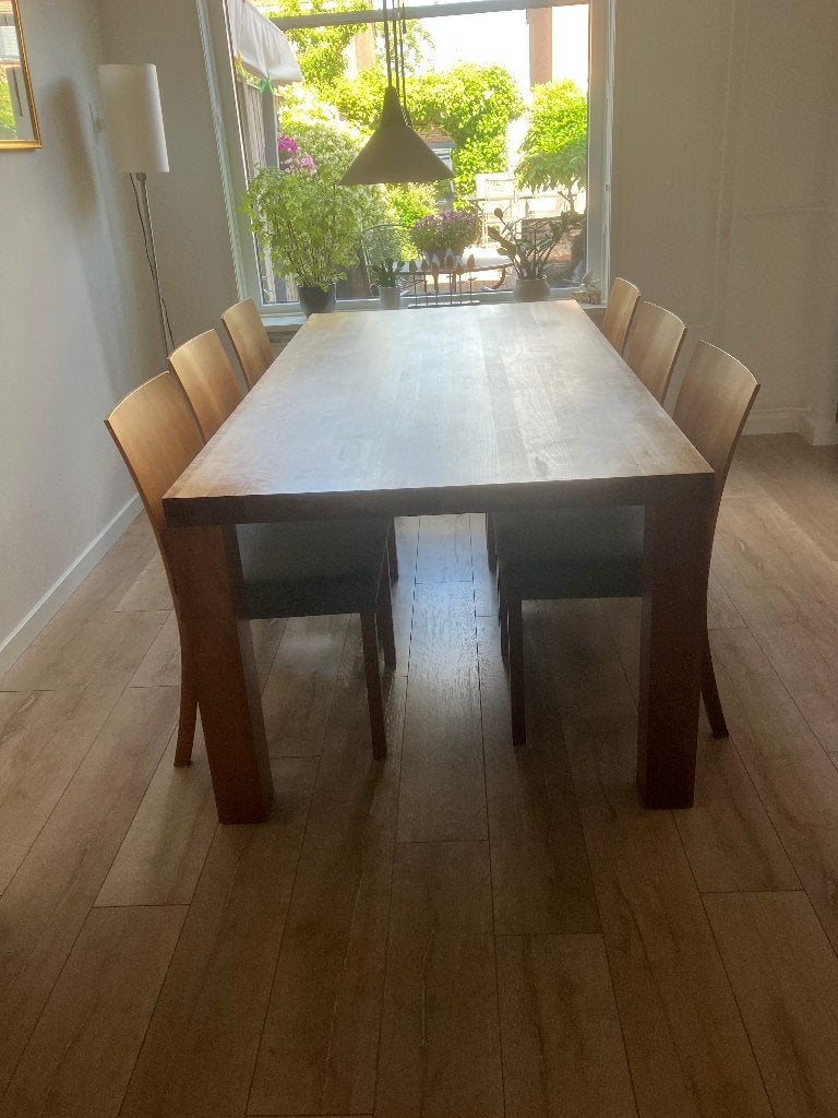 Eethoek, Strak, Gebruikt, Vijf personen of meer, 150 tot 200 cm