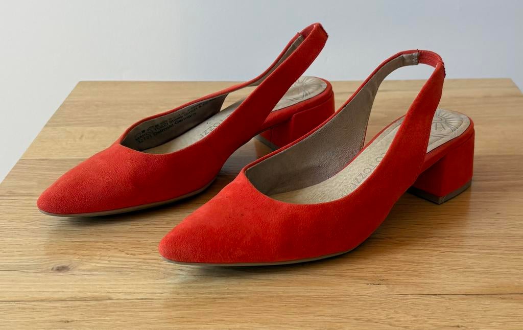 Dames pumps maat 36, Ophalen, Pumps, Oranje, Gedragen