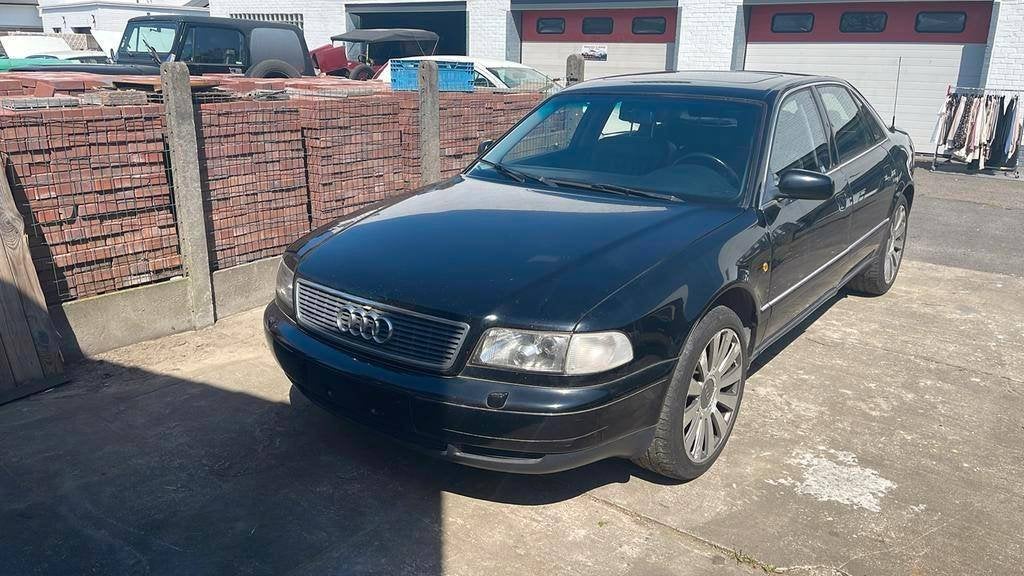 Audi Quattro 4.2 Slovaakse Documenten 1997, Auto's, Automaat, Zwart, Bedrijf, Berline
