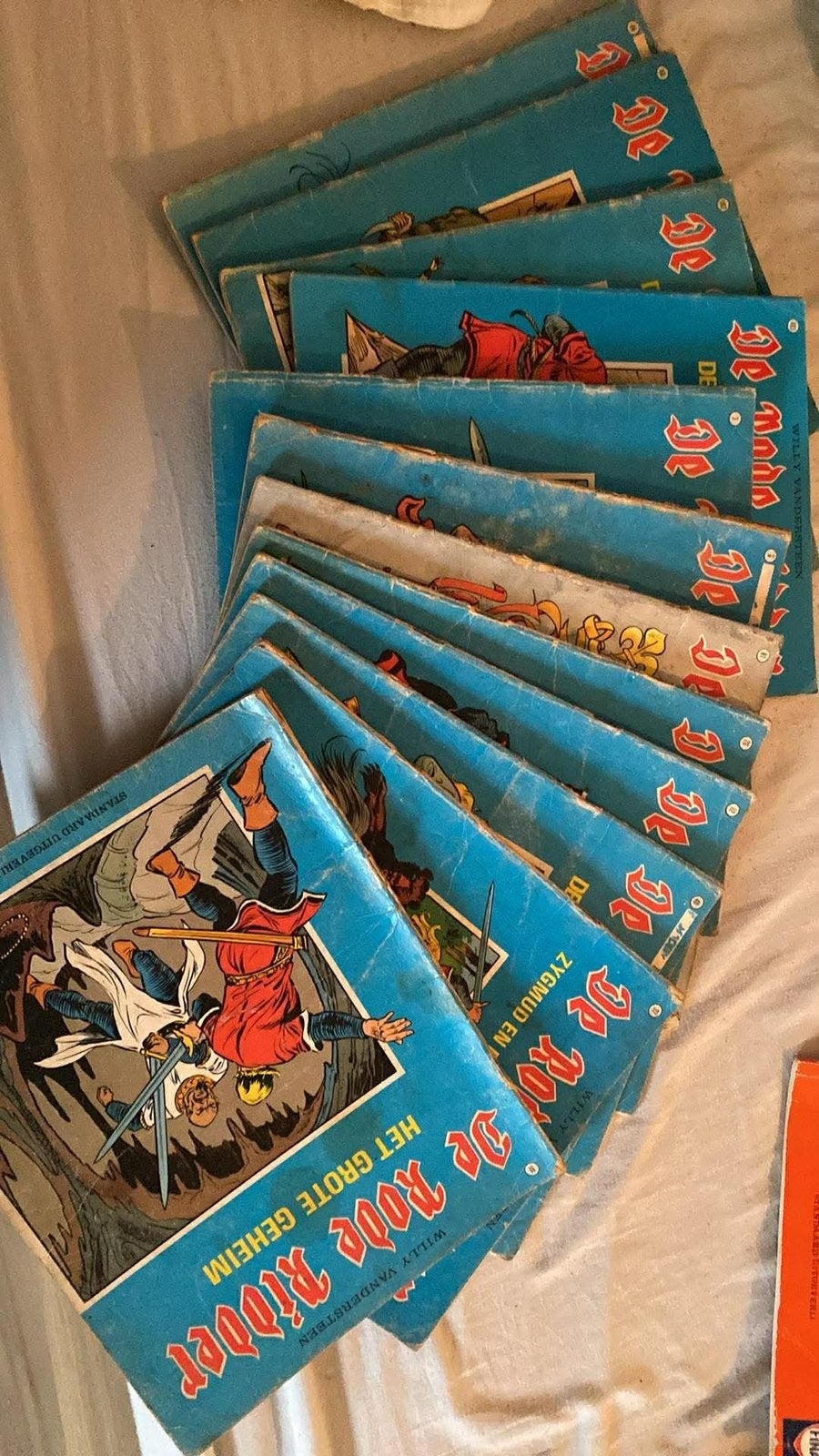 Rode ridder. 2 euro stuk, Ophalen, Zo goed als nieuw