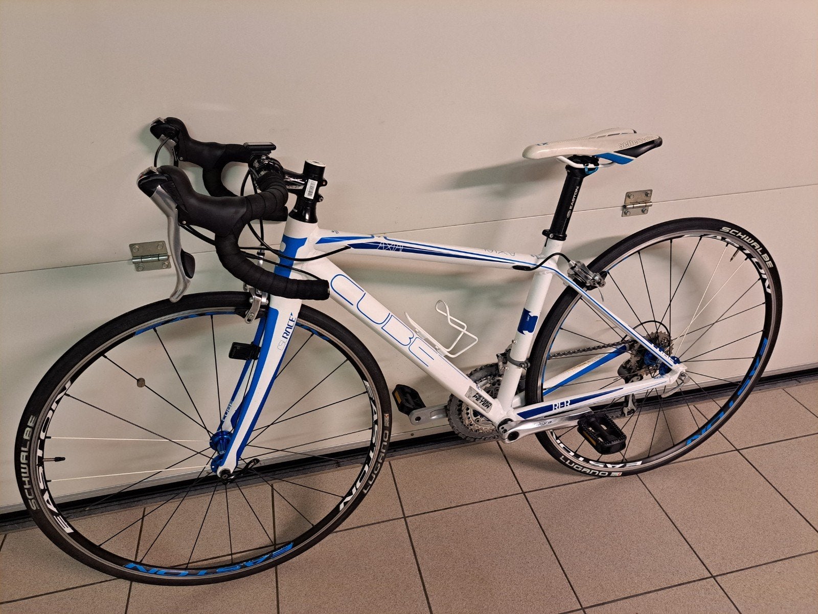 Dames racefiets Cube jongens koersfiets xxs xs 47, Fietsen en Brommers, Ophalen, 28 inch, Velgrem, Aluminium