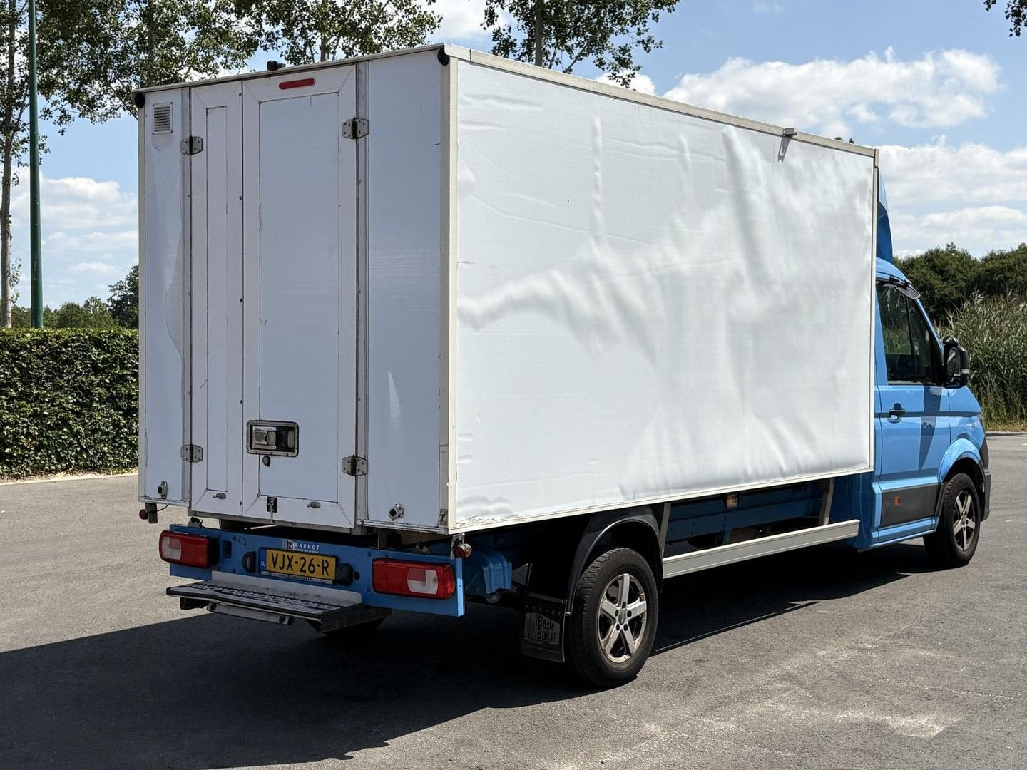 Volkswagen Crafter 35 2.0 TDI L4H3 | € 7.950,- NETTO! | Bakw, Blauw, Bedrijf, 277 g/km, ABS